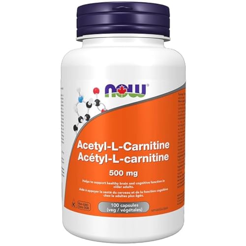 NOW - Acetyl L-Carnitine 500mg 100 vcaps