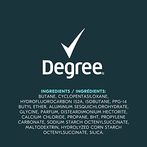 Degree Men UltraClear Black + White Dry Spray Antiperspirant anti-stain deodorant for men with 72h protection 107 g