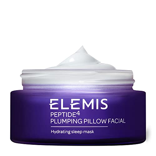 ELEMIS Peptide4 Plumping Pillow Facial Hydrating Sleep Mask, 1.7 Fl Oz