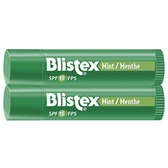 Blistex Mint Lip Balm Twin Pack 2 count