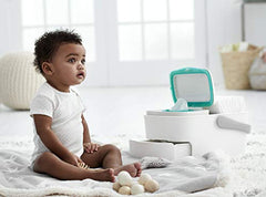 OXO Tot - Diaper Caddy with Changing Mat - Portable for Baby Diaper Changing Anytime, Anywhere - Gray