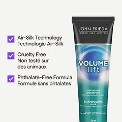 John Frieda Volume Lift Lightweight Shampoo for Fuller Cleansed Hair (250 mL)