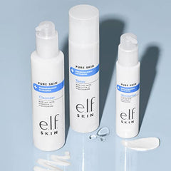 e.l.f. Pure Skin Toner, Gentle, Soothing & Exfoliating Daily Toner For A Smoother-Looking Complexion, Made With Oat Milk, Aloe Juice & Niacinamide, 6 oz