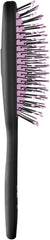 Conair The Knot Dr. Pro Mini Detangling Brush With Flexalite Bristles And Metallic Case For Women, Men All Hair Types-Lengths Wet To Dry (64434C), Purple