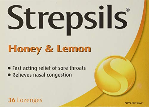 Strepsils® Honey & Lemon, 36 ct