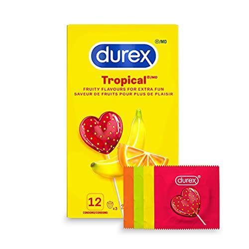 Durex Tropical Lubricated Condoms