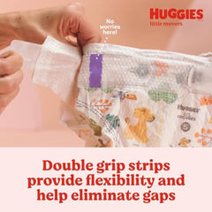 Diapers Size 6 - Huggies Little Movers Disposable Baby Diapers, 16ct, Jumbo Pack