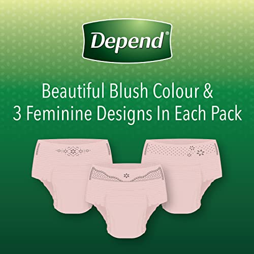 Fresh Protection Adult Incontinence Underwear for Women (Formerly  Fit-Flex), Disposable, Maximum, Medium, Blush, 18 Count