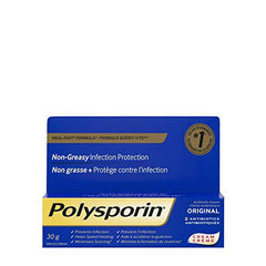 Polysporin Original Antibiotic Cream, Heal-Fast formula, 30g 30 gram