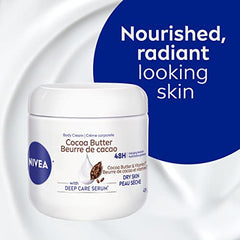 NIVEA Cocoa Butter 48H Deep Moisture Body Cream, 439g