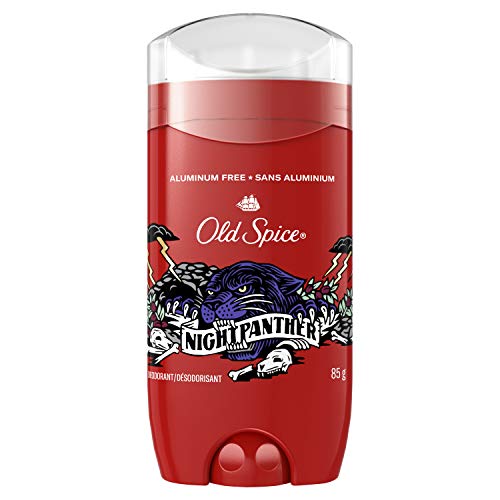 Old Spice Aluminum Free Deodorant for Men, NightPanther, 48 Hr. Protection, 85 g