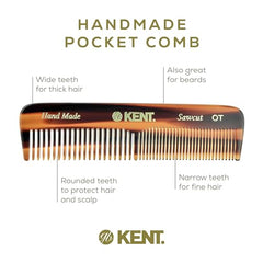 Kent Handmade Sawcut Comb, OT