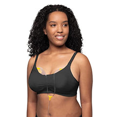 Medela 3 in 1 Nursing and Pumping Bra | Breathable, Lightweight for Ultimate Comfort When Feeding, Electric Pumping or in-Bra Pumping, Black, Medium