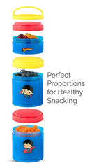 Whiskware Container Stackable Snack, 2 1/3 Cup, Wonder Woman Character