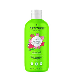 ATTITUDE Bubble Wash for Kids, Hypoallergenic, EWG Verified, Plant- and Mineral-Based Natural Ingredients, Vegan and Cruelty-free, Watermelon & Coco, 473 mL (Packaging May Vary)