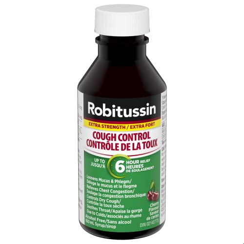 Robitussin Cough Control, Extra Strength, Cherry Flavor 100ml