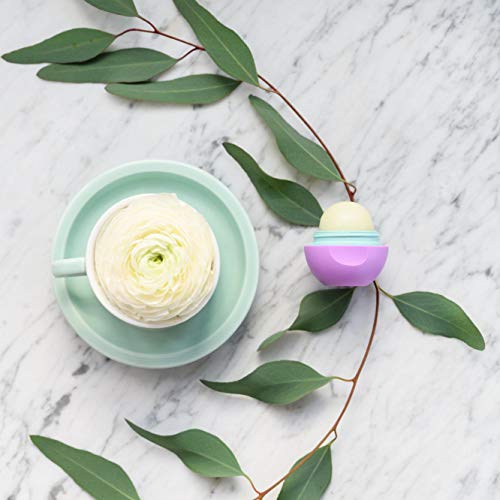 eos flavorlab Sphere Lip Balm - Eucalyptus - Deeply Hydrates and Seals in Moisture, Sustainably-Sourced Ingredients, 7g