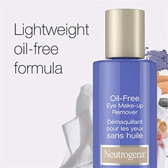 Neutrogena Oil-free eye Makeup Remover for Sensitive Eyes, Removes Waterproof Makeup