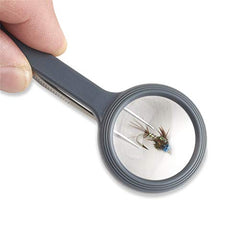 Carson MagniGrip 4.5x Magnifier with Attached Precision Tweezers (MG-55)