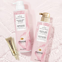 Pantene Conditioner with Rose Water, Sulfate Free, Nutrient Blends Miracle Moisture Boost, 400 mL