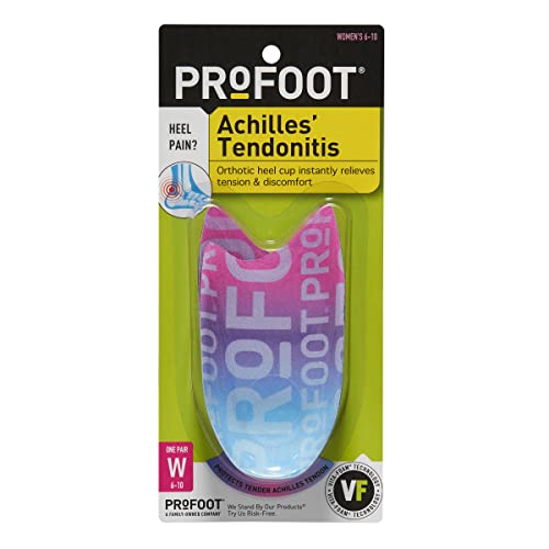 ProFoot Achilles Tendonitis Women's Orthotic Heel Cup, pack of 1
