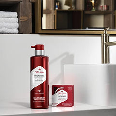 Old Spice Thickening 2in1 Men's Shampoo and Conditioner with Biotin and Invigorating Menthol, 17.9oz 530ml