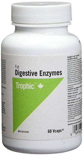 Trophic Digestive Enzymes (Fat), 60 Count