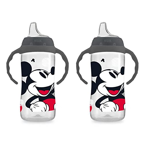 NUK Disney Mickey Mouse Large Learner Cup, 10oz, 2 Pack