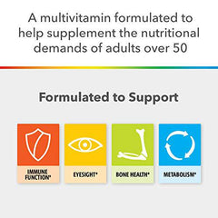 Centrum Men 50+ Multivitamin and Multimineral Supplement Tablets, 90 Count