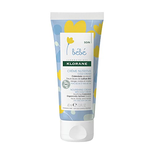 Klorane - Baby Nourishing Cream with Cold Cream and Calendula - Dry to Very Dry Skin - Baby - 40ml