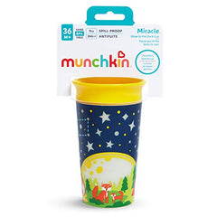 Munchkin-Miracle-360-Degree-Glow-in-The-Dark-Sippy-Cup,-9-Oz,-Camping,-Yellow