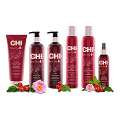 CHI Rose Hip Oil Color Nurture Protecting Shampoo, 11.5 Fl Oz