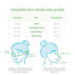 iPlay by Green Sprouts Green Sprouts Reusable Face Mask, Grey (Adult Medium)