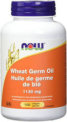 NOW Wheat Germ Oil Softgels, 100 Count