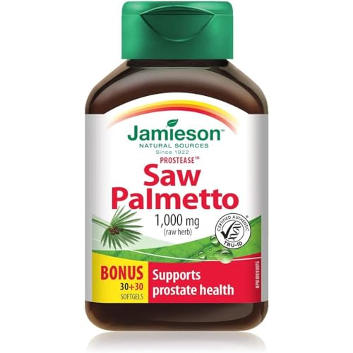 Jamieson Prostease Saw Palmetto 1,000 mg Dry Herbs
