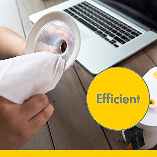 Medela Quick Clean Breast Pump and Accessory Wipes 90ct, 3 Packs of 30 Count, Resealable, Convenient and Hygienic On The Go Cleaning for Tables, Countertops, Chairs, and More