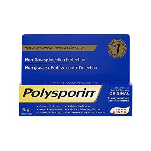 Polysporin Original Antibiotic Cream, Heal-Fast formula, 30g 30 gram