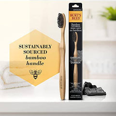 Burt’s Bees Bamboo Toothbrush with Charcoal Infused Bristles - Zecoya