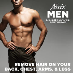 Nair Men Hair Remover Cream for Chest, Back, legs & arms, 312 Grams