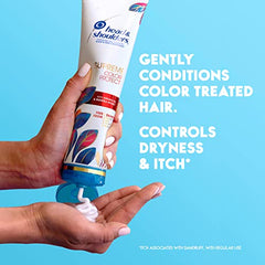 Head & Shoulders Conditioner, Supreme Color Protect, Safe for Color Treated Hair, 278 mL