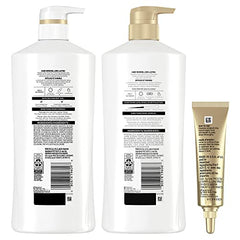 PANTENE PRO-V Radiant Color Shine Shampoo + Conditioner + Rescue Shot, 27.7 oz + 25.1 oz + 0.5 oz