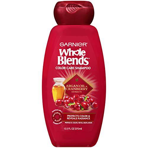 Garnier Whole Blends Argan Oil & Cranberry Colour Care Shampoo, 370 mL - Zecoya