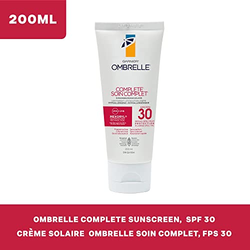 Garnier Ombrelle Sunscreen Complete Body Lotion SPF 30, 200 mL