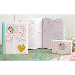 C.R. Gibson First 5 Years Memory Book, Record Memories and Milestones on 64 Beautifully Illustrated Pages - Little Love