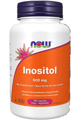 Now Inositol 500mg 100vcap