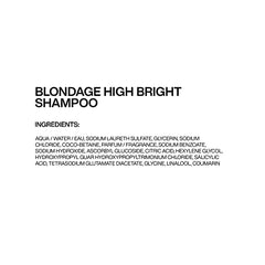 Redken Blondage High Bright Shampoo, Brightens and Lightens Color-Treated and Natural Blonde Hair Instantly, Infused with Vitamin C,300 ml.