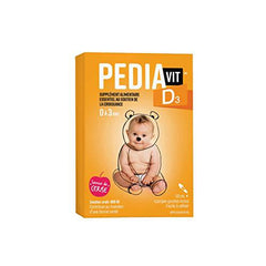 PediaVit Liquid Vitamin D3 400IU, 50mL