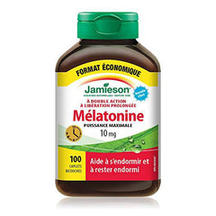 Melatonin 10 mg Maximum Strength Dual Action Timed Release - Value Size, Gluten-Free , 100 Count (Pack of 1)