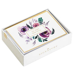 Hallmark Signature Pack of 8 Thank You Cards (Floral Bouquet) (0005STZ1008)