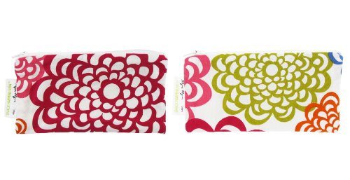 Itzy Ritzy Happens Reusable Snack and Everything Bag, Fresh Bloom, Mini